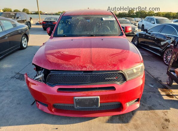 1C4RDJDG2LC261139 2020 DODGE DURANGO Red Вид спереду
