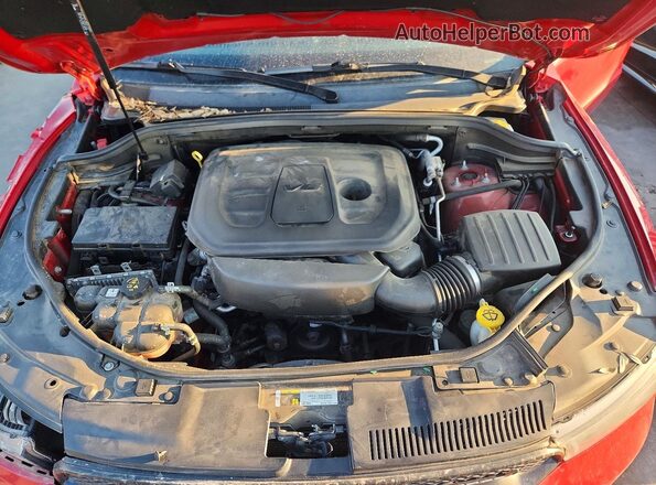 1C4RDJDG2LC261139 2020 DODGE DURANGO Red Вид підкапотного простору