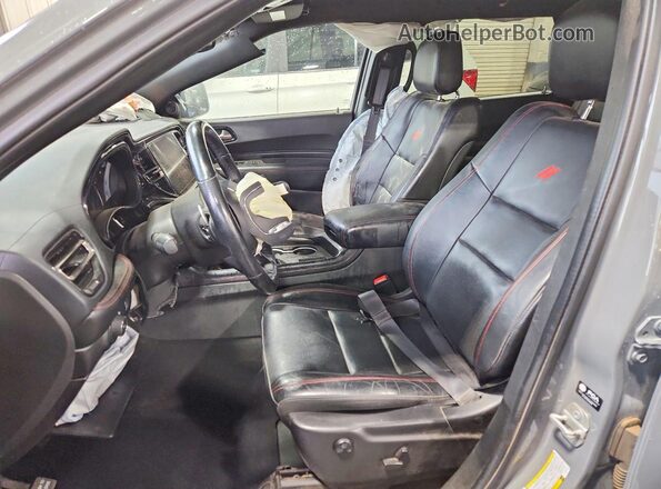 1C4RDJDG2PC637540 2023 DODGE DURANGO Gray Front interior view