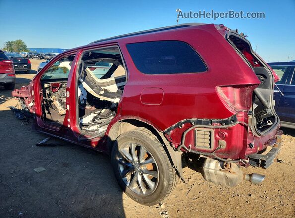 1C4RDJDG3HC891159 2017 DODGE DURANGO Бордовый Задняя левая четверть