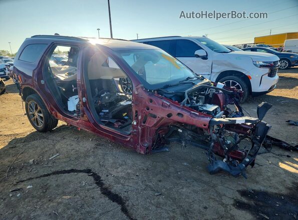 1C4RDJDG3HC891159 2017 DODGE DURANGO Бордовый Передняя правая четверть