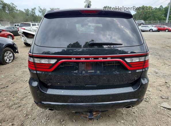 1C4RDJDG3KC723402 2019 DODGE DURANGO Black Вид ззаду