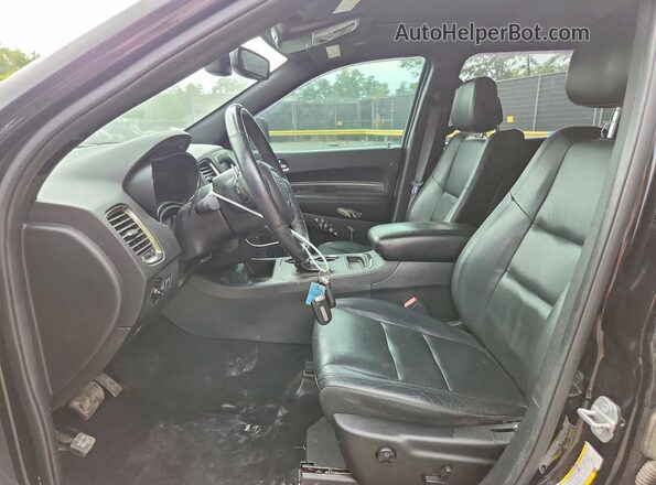 1C4RDJDG3KC723402 2019 DODGE DURANGO Black Вид салону спереду