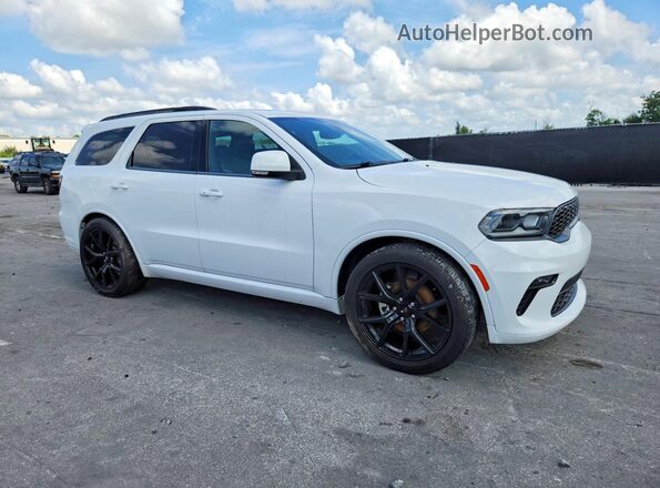 1C4RDJDG3NC217251 2022 DODGE DURANGO White Передня права чверть