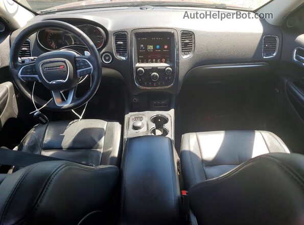 1C4RDJDG4HC834128 2017 DODGE DURANGO Burgundy Առջևի վահանակի տեսք
