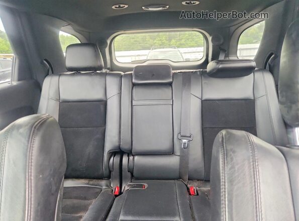 1C4RDJDG4JC305073 2018 DODGE DURANGO Black Հետևի նստատեղերի տեսք