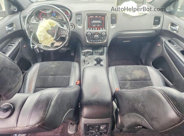 1C4RDJDG4JC305073 2018 DODGE DURANGO Black Առջևի վահանակի տեսք