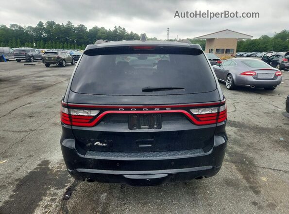 1C4RDJDG4JC305073 2018 DODGE DURANGO Black Հետևի տեսք