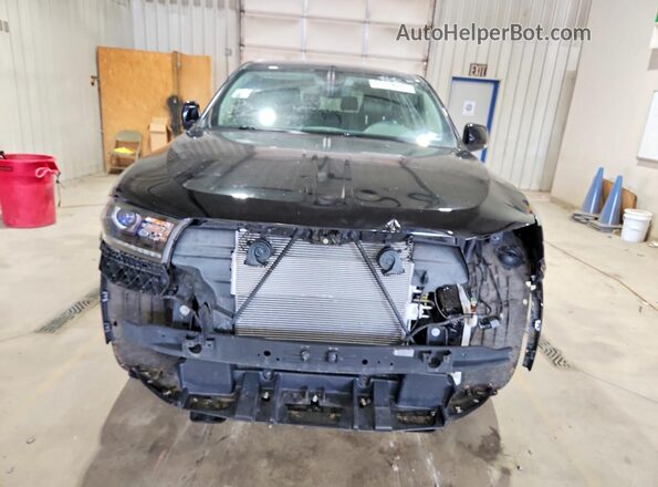 1C4RDJDG4KC683797 2019 DODGE DURANGO Black Widok z przodu