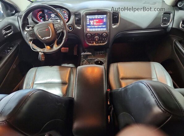 1C4RDJDG4KC683797 2019 DODGE DURANGO Black Widok deski rozdzielczej