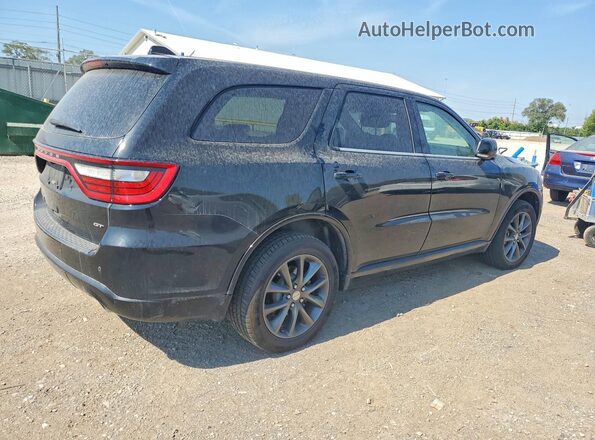 1C4RDJDG5JC174445 2018 DODGE DURANGO Black Tył prawy