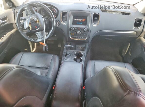 1C4RDJDG5JC174445 2018 DODGE DURANGO Black Widok deski rozdzielczej