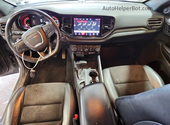 1C4RDJDG5MC520854 2021 DODGE DURANGO Gray Widok deski rozdzielczej