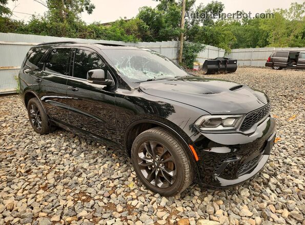 1C4RDJDG5RC143112 2024 DODGE DURANGO Black Przód prawy