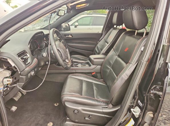 1C4RDJDG5RC143112 2024 DODGE DURANGO Black Widok wnętrza z przodu