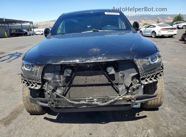 1C4RDJDG6KC744714 2019 DODGE DURANGO Black Front view