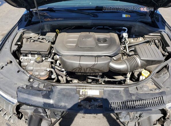 1C4RDJDG6KC744714 2019 DODGE DURANGO Black Engine compartment view