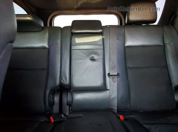 1C4RDJDG6KC744714 2019 DODGE DURANGO Black Rear seats view
