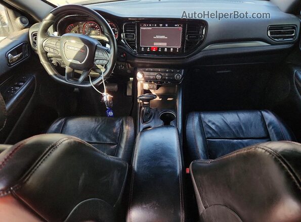 1C4RDJDG6PC573891 2023 DODGE DURANGO Gray Widok deski rozdzielczej