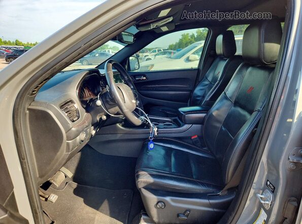 1C4RDJDG6PC573891 2023 DODGE DURANGO Gray Widok wnętrza z przodu