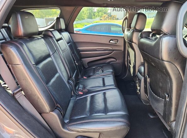 1C4RDJDG6PC573891 2023 DODGE DURANGO Gray Widok wnętrza z tyłu
