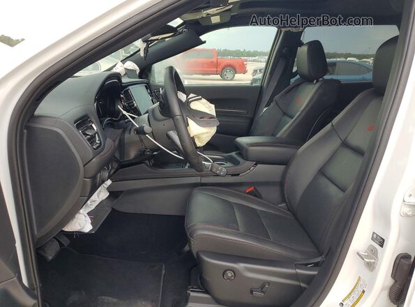1C4RDJDG6TC271740 2026 DODGE DURANGO Белый Вид салона спереди