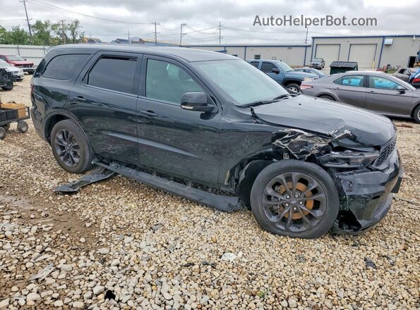 1C4RDJDG8MC643452 2021 DODGE DURANGO Black Front right