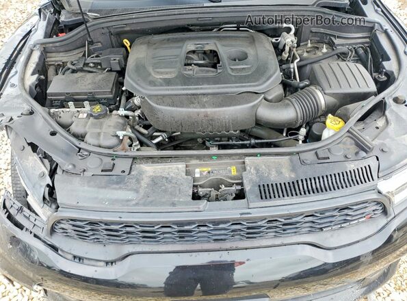 1C4RDJDG8MC643452 2021 DODGE DURANGO Black Engine compartment view
