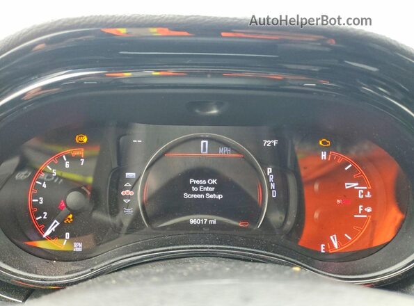 1C4RDJDG8MC643452 2021 DODGE DURANGO Black Instrument cluster view