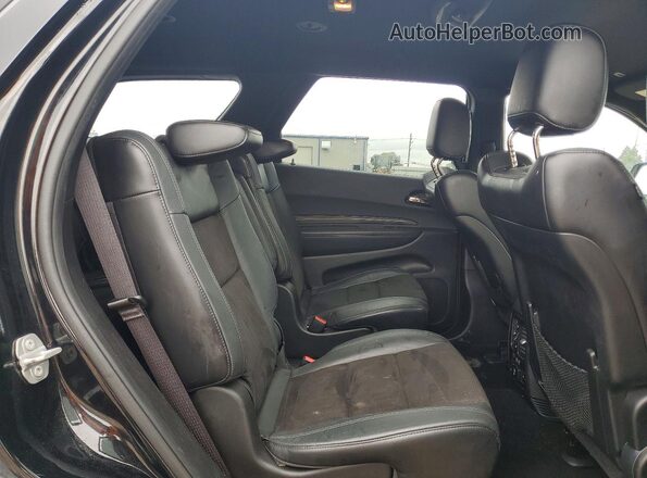 1C4RDJDG8MC643452 2021 DODGE DURANGO Black Rear interior view