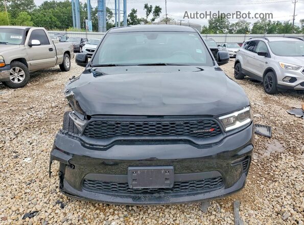 1C4RDJDG8MC643452 2021 DODGE DURANGO Black Front view