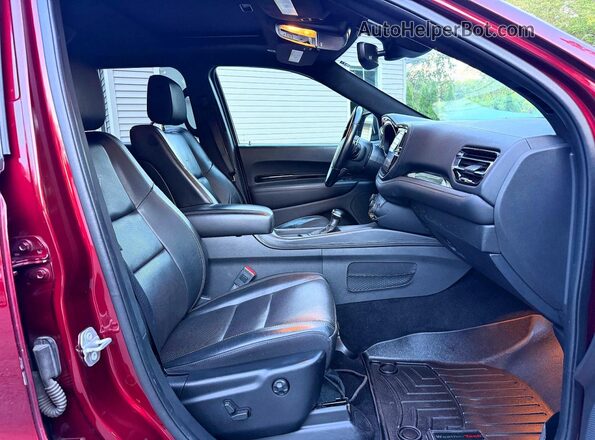 1C4RDJEG7MC764696 2021 DODGE DURANGO Burgundy Vista frontal