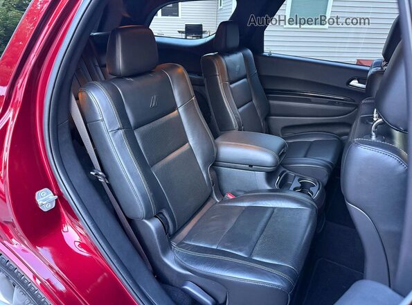 1C4RDJEG7MC764696 2021 DODGE DURANGO Burgundy Vista trasera