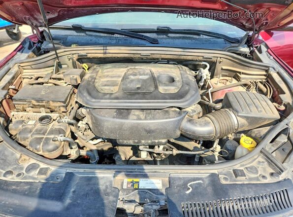 1C4RDJEG9HC748926 2017 DODGE DURANGO Burgundy Շարժիչի բաժամունքի տեսք