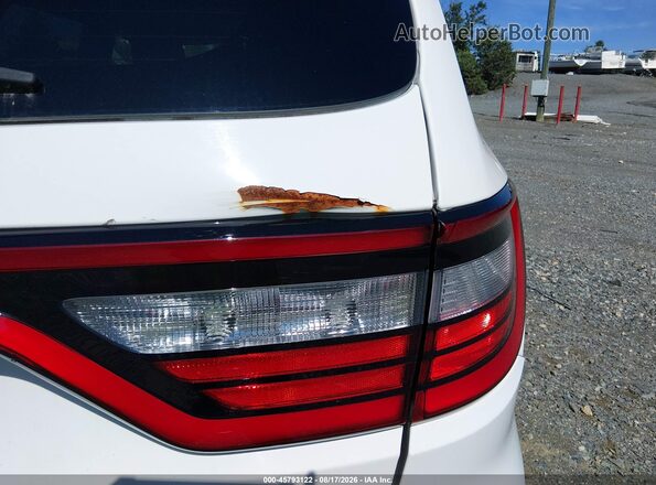 1C4RDJFG3LC431666 2020 DODGE DURANGO White Vista del cuadro de instrumentos