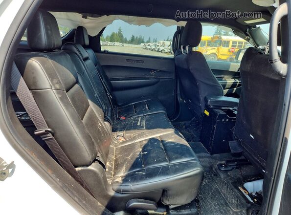1C4RDJFG3PC573988 2023 DODGE DURANGO White Widok wnętrza z tyłu