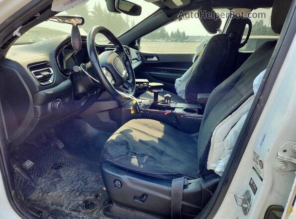 1C4RDJFG3PC573988 2023 DODGE DURANGO White Widok wnętrza z przodu