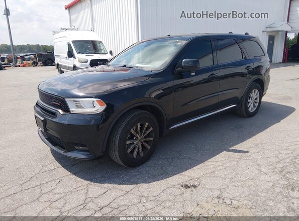 1C4RDJFG5LC308306 2020 DODGE DURANGO Black Передня ліва чверть