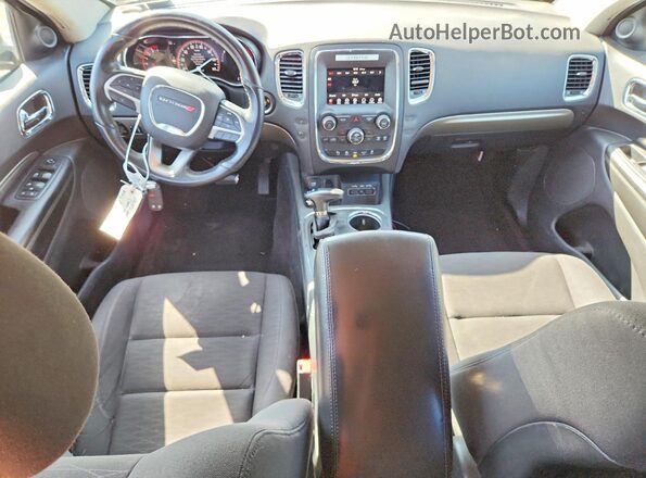 1C4RDJFG6JC243205 2018 DODGE DURANGO Black Dashboard view