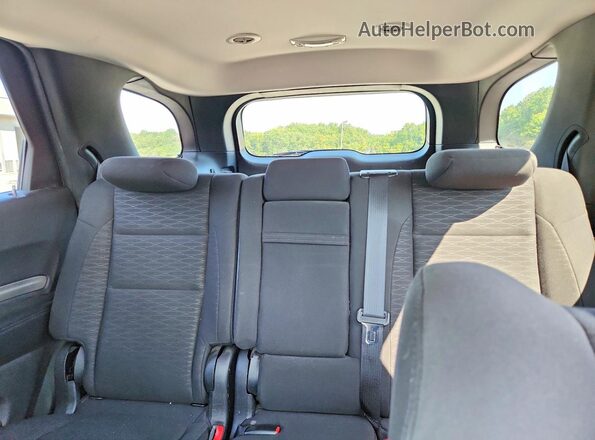 1C4RDJFG6JC243205 2018 DODGE DURANGO Black Rear seats view