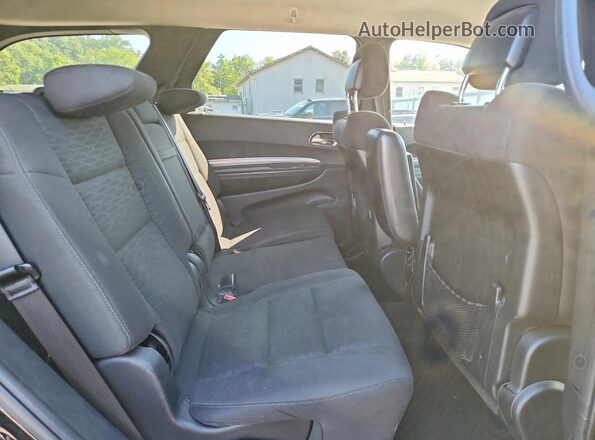 1C4RDJFG6JC243205 2018 DODGE DURANGO Black Rear interior view