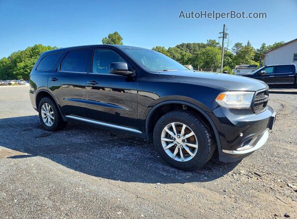 1C4RDJFG6JC243205 2018 DODGE DURANGO Black Front right