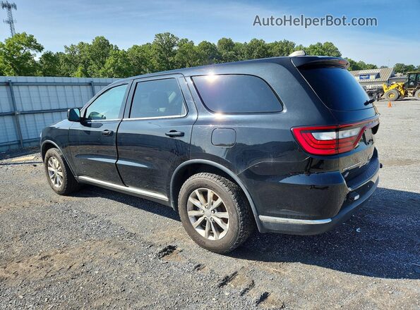 1C4RDJFG6JC243205 2018 DODGE DURANGO Black Rear left