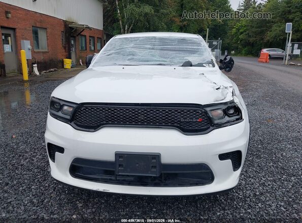 1C4RDJFGXRC159285 2024 DODGE DURANGO White Սալոնի հետևի տեսք