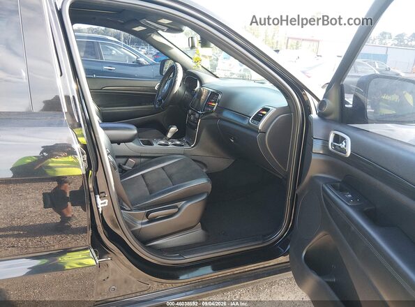 1C4RJEAG4KC698496 2019 JEEP GRAND CHEROKEE Black Widok wnętrza z przodu