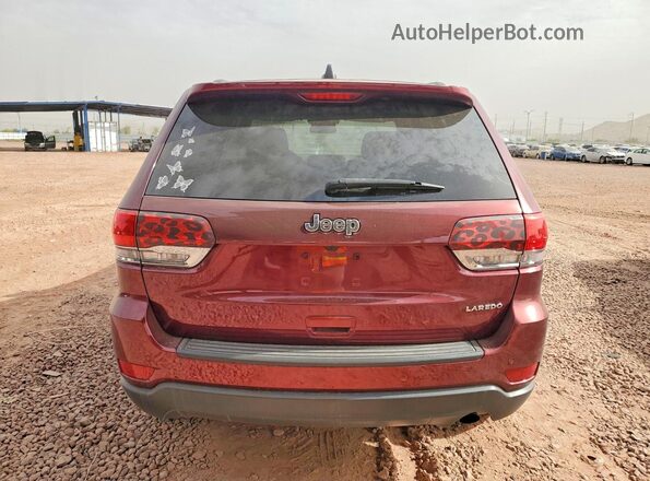 1C4RJEAG5JC275506 2018 JEEP GRAND Red Вид ззаду