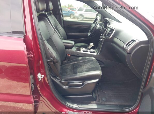 1C4RJEAG8HC826828 2017 JEEP GRAND CHEROKEE Red Вид салону спереду