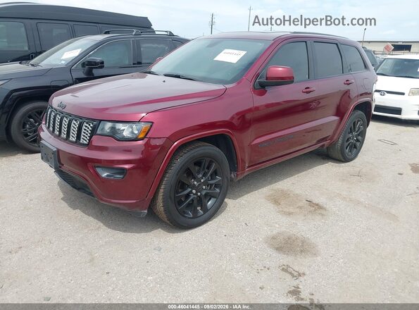 1C4RJEAG8HC826828 2017 JEEP GRAND CHEROKEE Red Передня ліва чверть