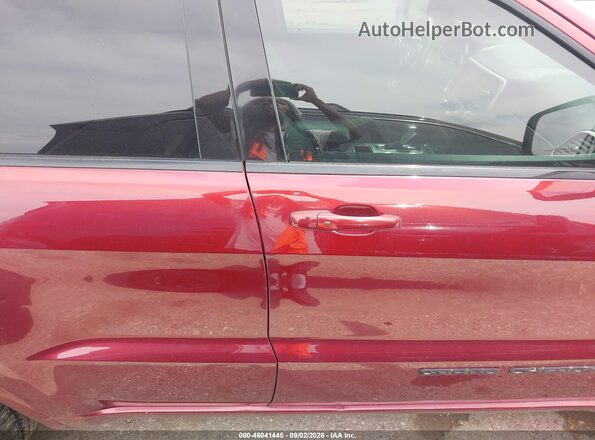 1C4RJEAG8HC826828 2017 JEEP GRAND CHEROKEE Red Вид задньої частини салону