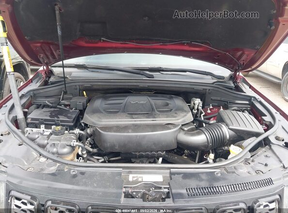 1C4RJEAG8HC826828 2017 JEEP GRAND CHEROKEE Red Вид ззаду